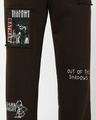 Shop Men's Brown Batman Graphic Printed Oversized Track Pants