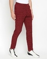 Shop Men's Brown Printed Regular Fit Track Pants-Design