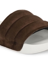 Shop Men's Brown Quilted Sliders