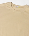 Shop Men's Brown Shikamaru Drag Graphic Printed Oversized T-shirt
