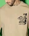 Shop Men's Brown Slay Together Graphic Printed Oversized T-shirt