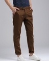 Shop Men's Brown Slim Fit Chinos-Design