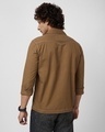 Shop Men's Brown Slim Fit Shacket-Design