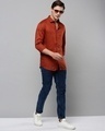 Shop Men's Brown Slim Fit Shirt