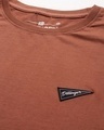 Shop Men's Brown Solid T-shirt-Full