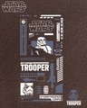 Shop Men's Brown Storm Trooper Graphic Printed T-shirt
