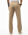 Shop Men's Brown Straight Fit Pants-Design