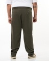 Shop Men's Brown Straight Fit Plus Size Pants-Design