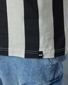 Shop Men's Brown & Black R12 Race Club Striped Polo T-shirt