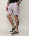 Shop Men's Brown Striped Shorts-Design