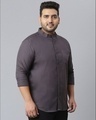 Shop Men's Brown Stylish Full Sleeve Casual Shirt-Full