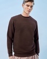 Shop Men's Brown Sweatshirt-Front