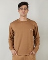Shop Men's Brown T-shirt-Front