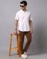 Shop Men's Brown Tapered Fit Chinos