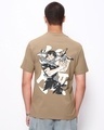 Shop Men's Brown Toji Graphic Printed T-shirt-Design