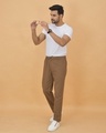Shop Men's Brown Trousers-Design