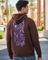 Shop Men's Brown Wakanda Forever Graphic Printed Hoodies-Front