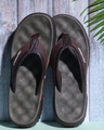 Shop Men's Brown Water-resistant Flip Flop Slippers-Front