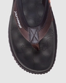 Shop Men's Brown Water-resistant Flip Flop Slippers