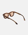 Shop Men's Brown Wayfarer Polarised Lens Sunglasses