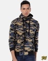 Shop Men's Camouflage Stylish Casual Jacket-Front