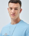 Shop Men's Chambray Blue Style Is Mandatory Graphic Printed Oversized T-shirt
