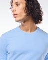 Shop Men's Chambray Blue T-shirt