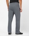 Shop Men's Charcoal Grey Icon Graphic Printed Oversized Wide Leg Track Pants-Design