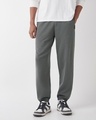 Shop Men's Charcoal Grey Oversized Joggers