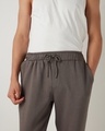 Shop Men's Charcoal Grey Oversized Joggers