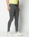 Shop Men's Charcoal Grey Slim Fit Joggers-Design