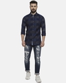 Shop Men's Checkered Casual Shirt-Full