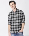 Shop Men's Checks Double Pocket Shirt-Front