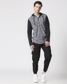 Shop Men's Checks Hoodie Shirt