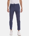 Shop Men's Checks Stylish Casual & Evening Track Pants-Front