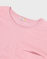 Shop Men's Cheeky Pink High Low Plus Size Pocket T-shirt