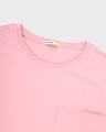Shop Men's Cheeky Pink High Low Pocket T-shirt