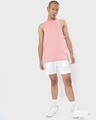 Shop Men's Pink Oversized Vest-Full