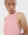 Shop Men's Pink Oversized Vest