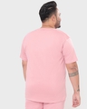 Shop Men's Cheeky Pink Plus Size T-shirt-Full