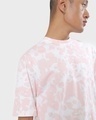 Shop Men's Cheeky Pink Tie & Dye Oversized Fit T-shirt