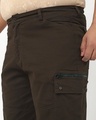 Shop Men's Chocolate Brown Baggy Oversized Plus Size Cargo Pants
