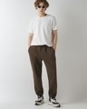 Shop Men's Chocolate Brown Oversized Joggers