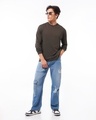 Shop Men's Chocolate Brown Oversized T-shirt