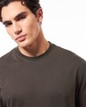 Shop Men's Chocolate Brown Oversized T-shirt