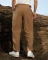 Shop Men's Chocolate Brown Relaxed Fit Pants-Design