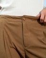 Shop Men's Chocolate Brown Relaxed Fit Pants