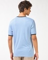 Shop Men's Clear Sky Blue T-shirt-Design