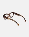 Shop Men's Clear Wayfarer Polarised Lens Sunglasses