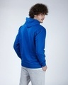 Shop Men's Cold Blue Basic Hoodie-Design